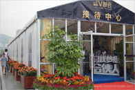6M Span Commercial Rain Tents Outdoor Event Canopy With Luxury Decorations
