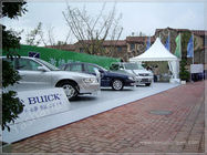 Commercial High Peak Tents Shelter Portable Gazebo Canopy For Auto Test Drive Event