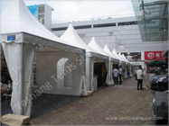 White Square 5X5 M High Peak Tents Booth , High Peak Marquees Eco Friendly