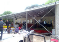 No Gable Wall Outdoor Event Tent Transparent PVC Windows Waterproof
