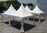 Out door Car Exhibition Clear Span Fabric Buildings White PVC Textile Cover