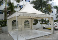 Rainproof Hard Pressed High Peak Tension Tents Floor Decoration in Aluminum Alloy Profile