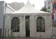 20M Width White Fabric Cover Outdoor Exhibition Tents / Outdoor Event Tent Aluminum Alloy Frofile