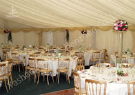 Luxury Wedding Tents Aluminum Profile Lining Deco Different Desk and Table Options