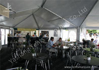 Transparent Soft Window Combined Shape Aluminum Framed Outdoor Party Tent