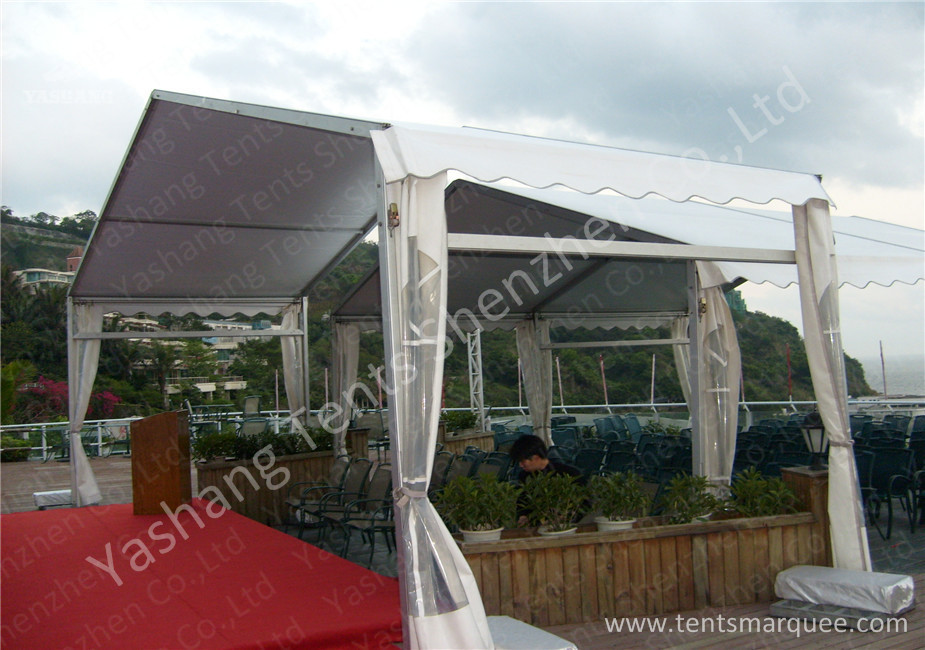 8M Width Outdoor Event Tent , Movable Custom Made Event Canopy Tent